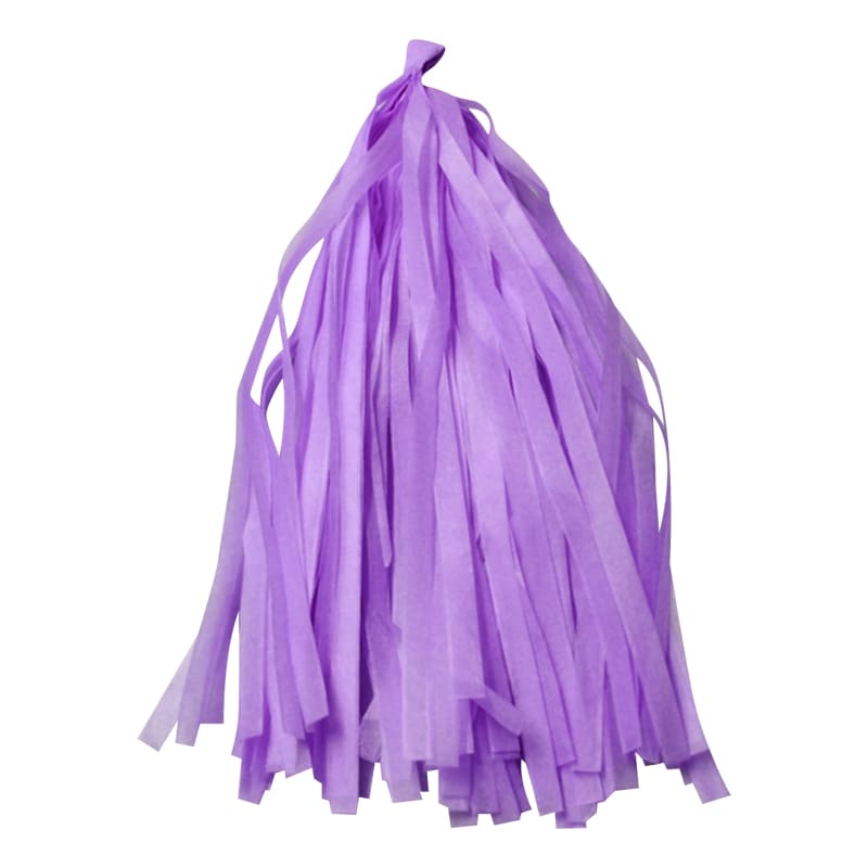 Гирлянда Тассел, Сиреневый, 35~12 см, 12 листов. 521129
